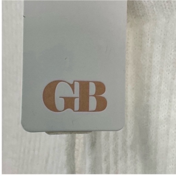 NWT Gianni Bini White Textured Furry Silky Wide Keg Trendy Sweatpants XL - Picture 2 of 4